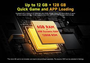 ULEFONE smartphone Armor X32, 5.65, 6/128GB, 5500mAh, IP68/IP69K, μαύρο ARMORX32-BK