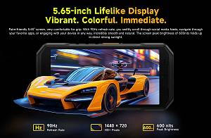 ULEFONE smartphone Armor X32 Pro, 5.65, 8/256GB, 5G, 5500mAh, IP68/IP69K, μαύρο ARMORX32PRO-BK