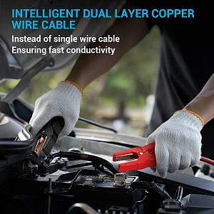 AVAPOW εκκινητής μπαταρίας αυτοκινήτου E5 Pro με φακό, 12V/2000A, 12000mAh AVP-E5PRO