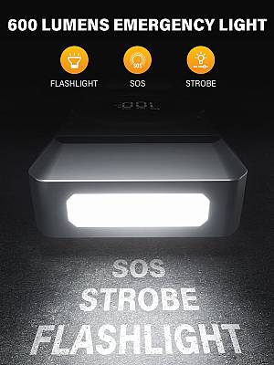 NEXPOW εκκινητής μπαταρίας & συμπιεστής αέρος NP2, 12V/3000A, 150PSI, 12000mAh AVP-NP2