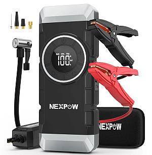 NEXPOW εκκινητής μπαταρίας & συμπιεστής αέρος NP2, 12V/3000A, 150PSI, 12000mAh AVP-NP2