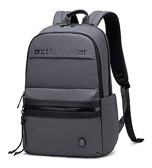 ARCTIC HUNTER τσάντα πλάτης B00536 με θήκη laptop 15.6, 21L, γκρι B00536-GY
