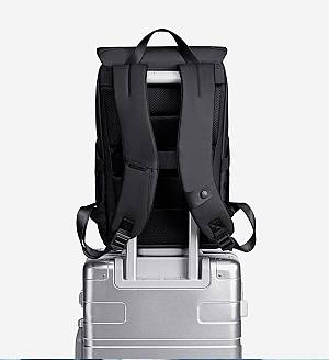 ARCTIC HUNTER τσάντα πλάτης B00559 με θήκη laptop 15.6, 21L, μαύρη B00559-BK