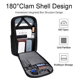 ARCTIC HUNTER τσάντα πλάτης B00559 με θήκη laptop 15.6, 21L, γκρι B00559-GY