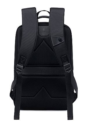 ARCTIC HUNTER τσάντα πλάτης B00681 με θήκη laptop 15.6, 11L, μαύρη B00681-BK