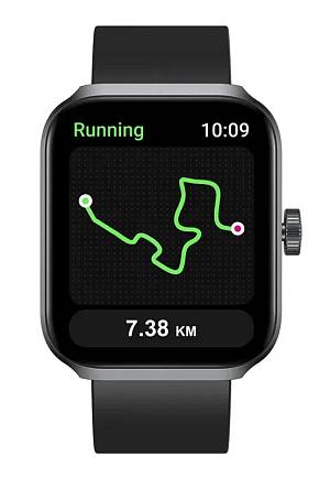ZEBLAZE smartwatch Beyond 3 Plus, heart rate, 1.78 AMOLED, GPS, 3 ATM, μαύρο BEYOND3PLUS-BK
