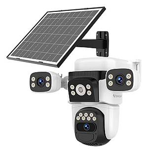 VSTARCAM smart ηλιακή κάμερα BG621SR, triple lens, 2MP, 4G, SD, PTZ, IP66 BG621SR