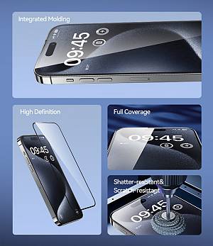 USAMS tempered glass US-BH864 για iPhone 15 Plus, 0.33mm BH864M01