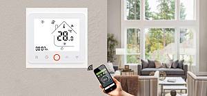 Smart θερμοστάτης αερίου BHT-002-GCLW, WiFi, χωνευτός, λευκός BHT-002-GCLW