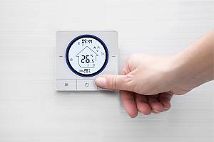 Smart θερμοστάτης αερίου BHT-800WM-GCLW, WiFi, επιτοίχιος, λευκός BHT-800WM-GCLW