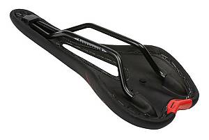 C-TECH σέλα ποδηλάτου BIKE-0042, ανατομική, Φ22.4mm 28 x 13cm, μαύρη BIKE-0042