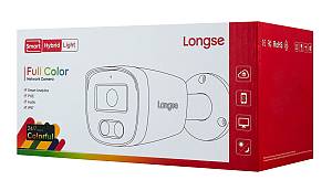 LONGSE IP κάμερα BMSC-2FCV2RC-28PMTF με μικρόφωνο, 2MP, 2.8mm, αδιάβροχη IP67, PoE BMSC-2FCV2RC-28PMTF