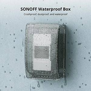 SONOFF θήκη για smart διακόπτες BOX-R2, αδιάβροχη, διάφανη BOX-R2