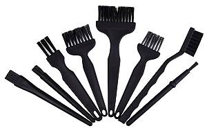 BEST Σετ αντιστατικές βούρτσες ESD BST-ESD, μαύρες, 8τμχ BST-ESD