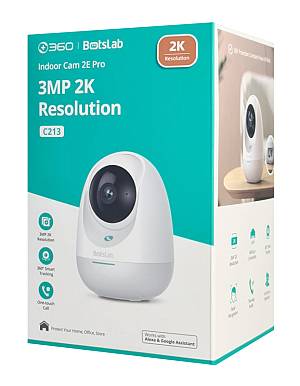 BOTSLAB smart κάμερα C213, 3MP/2K, WiFi & LAN, 360° PTZ, SD C213