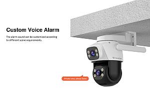 VSTARCAM smart κάμερα C622DR, dual lens, 2MP, WiFi, SD, PTZ, IP66 C622DR