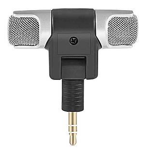 POWERTECH mini μικρόφωνο CAB-J041, stereo, 3.5mm CAB-J041