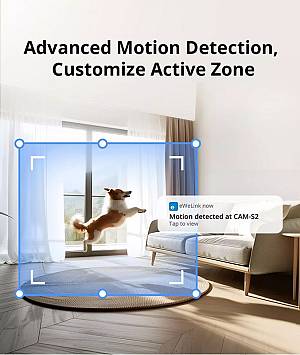 SONOFF smart κάμερα CAM-S2, 2MP, WiFi, SD CAM-S2