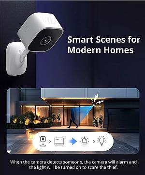 SONOFF smart κάμερα CAM-S2, 2MP, WiFi, SD CAM-S2