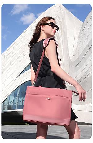 CHANTRIA γυναικεία τσάντα ώμου CB00789 για laptop 15.6, 12L, μωβ CB00789-NR