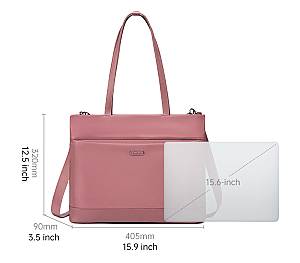 CHANTRIA γυναικεία τσάντα ώμου CB00789 για laptop 15.6, 12L, μωβ CB00789-NR