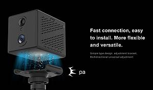 VSTARCAM smart κάμερα CB75, 3MP, 4G, 3000mAh, SD CB75
