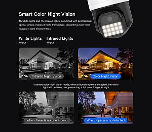VSTARCAM smart κάμερα CS610Q, 4K/8MP, WiFi, PTZ, SD, IP66 CS610Q