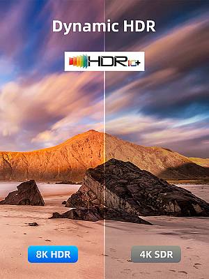 CABLETIME καλώδιο HDMI 2.1 CT-HM8K με Ethernet, 8K/60Hz, 48 Gbps, 3m, μαύρο CT-HM8K-PB3