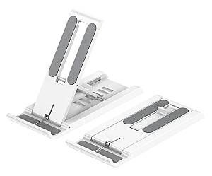CABLETIME βάση smartphone CT-PH03, foldable, λευκή CT-PH03-PW