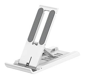 CABLETIME βάση smartphone CT-PH03, foldable, λευκή CT-PH03-PW