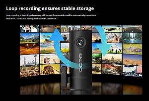 DDPAI smart κάμερα αυτοκινήτου MINI Pro, 1296p, WiFi DDP-MINIPRO