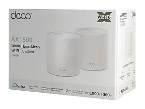 TP-LINK Home Mesh Wi-Fi System Deco X10, 1500Mbps AX1500, Ver. 1.0, 2τμχ DECO-X10-2PACK