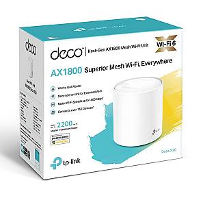 TP-LINK access point Deco X20, mesh WiFi 6, AX1800, Dual Band, Ver. 2.0 DECO-X20