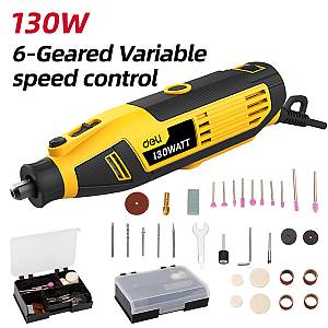 DELI περιστροφικό πολυεργαλείο DL-DM03-E1, 130W έως 32000rpm DL-DM03-E1