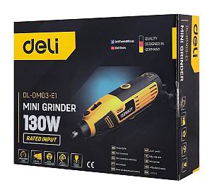 DELI περιστροφικό πολυεργαλείο DL-DM03-E1, 130W έως 32000rpm DL-DM03-E1
