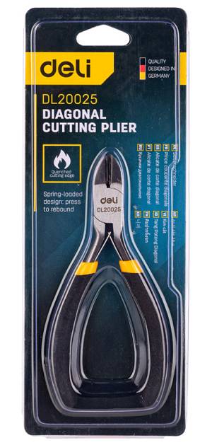 DELI πλαγιοκόφτης DL20025 με αντιολισθητικές λαβές, 11cm DL20025