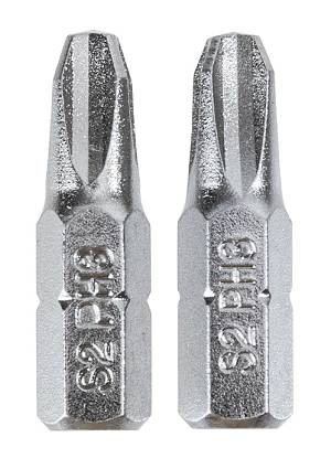 DELI σετ μύτες κατσαβιδιού DL251003, μαγνητικές, PH3x25mm, 2τμχ DL251003