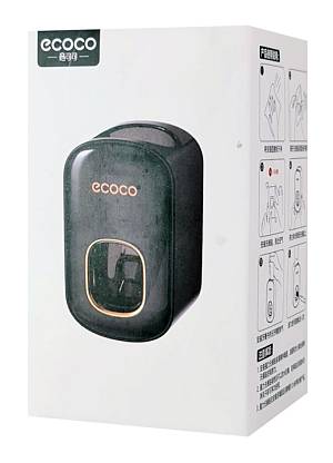 ECOCO διανεμητής οδοντόκρεμας E2232, μαύρος E2232