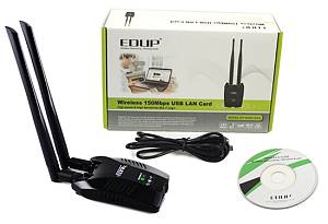 EDUP ασύρματος USB αντάπτορας δικτύου EP-MS8515GS-PRO, 150Mbps EP-MS8515GS-PRO