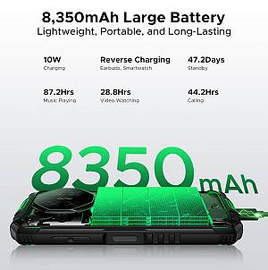 DOOGEE smartphone Fire 3, 5.5, 3/64GB, 8350mAh, IP68/IP69K/MIL-STD-810H, μαύρο FIRE3-GR