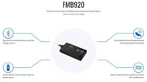 TELTONIKA GPS Tracker αυτοκινήτου FMB920, GSM/GPRS/GNSS, Bluetooth FMB920AECO01