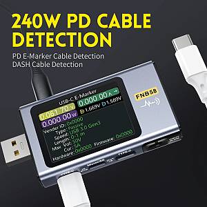 FNIRSI USB tester φόρτισης FNB58 FNR-FNB58