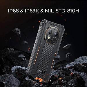 OUKITEL smartphone G1, 6.52, 6/256GB, 10600mAh, IP68/IP69K/MIL-STD-810H, μαύρο G1-BK