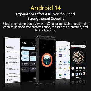 OUKITEL smartphone G2, 6, 4/64GB, 6300mAh, IP68/IP69K, μαύρο G2-BK