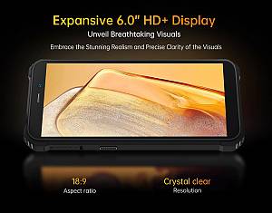 OUKITEL smartphone G2, 6, 4/64GB, 6300mAh, IP68/IP69K, μαύρο G2-BK