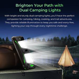 OUKITEL smartphone G5, 6, 4/128GB, 6300mAh, IP68/IP69K, μαύρο G54128-BK