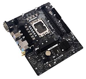 BIOSTAR μητρική H610MX-E, 2x DDR4, s1700, USB 3.2, uATX, GbE, Ver. 6.0 H610MX-E