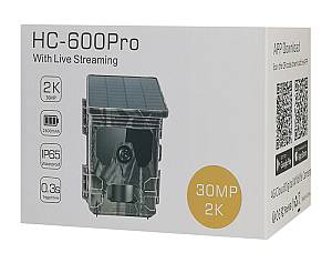 SUNTEK smart ηλιακή κάμερα κυνηγού HC-600PRO, PIR, 4G, 30MP/2K, SD, IP65 HC-600PRO