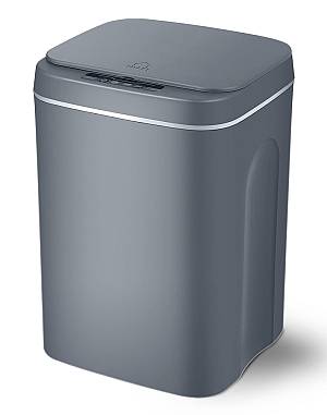 HOME USE κάδος απορριμμάτων HUH-0190 με φωτοκύτταρο, 14lt, γκρι HUH-0190