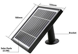 INNOTRONIK ηλιακό πάνελ ICH-B-SP-3-3W, 3.3W, IP66 ICH-B-SP-3-3W